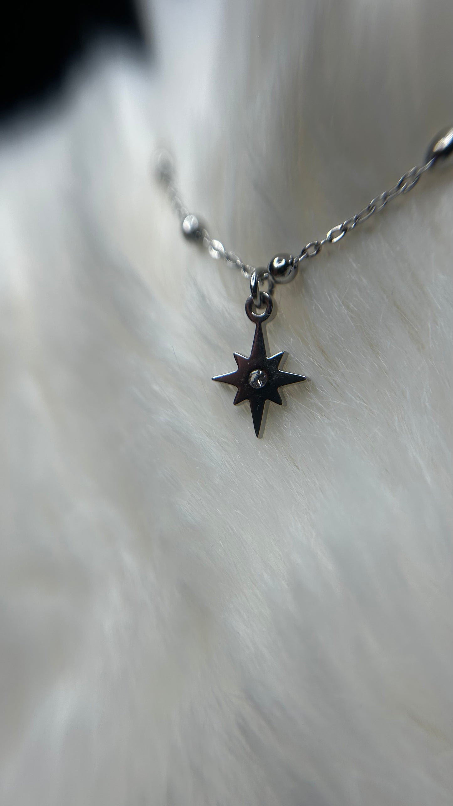 Collier pour enfant avec pendentif étoile minimaliste
