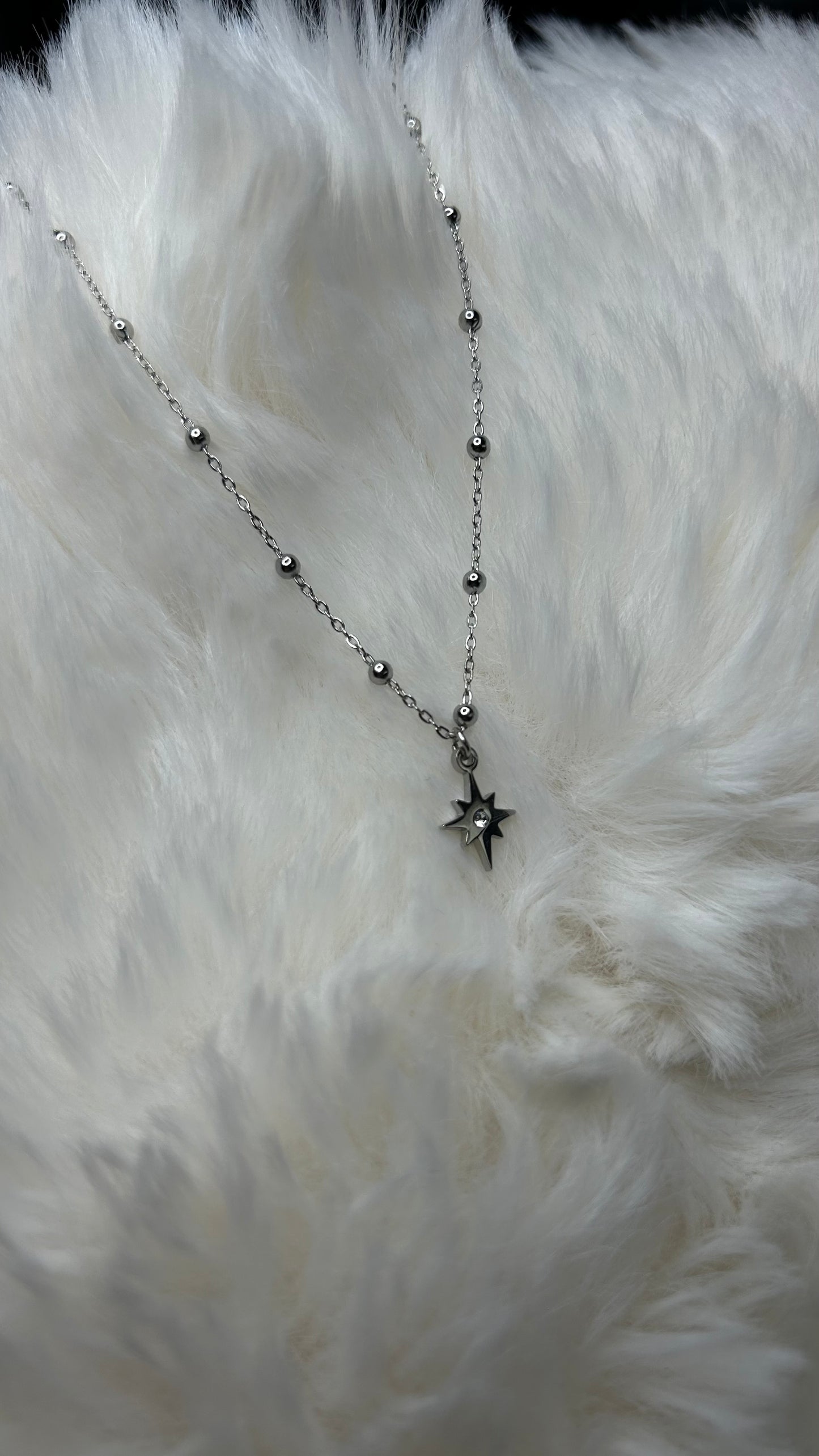 Collier pour enfant avec pendentif étoile minimaliste