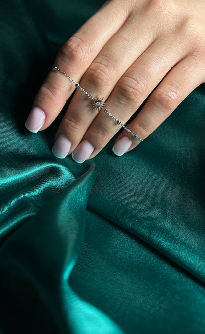 Bracelet enfant fleur de soleil incrustée de strass